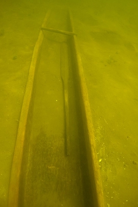logboat paddle